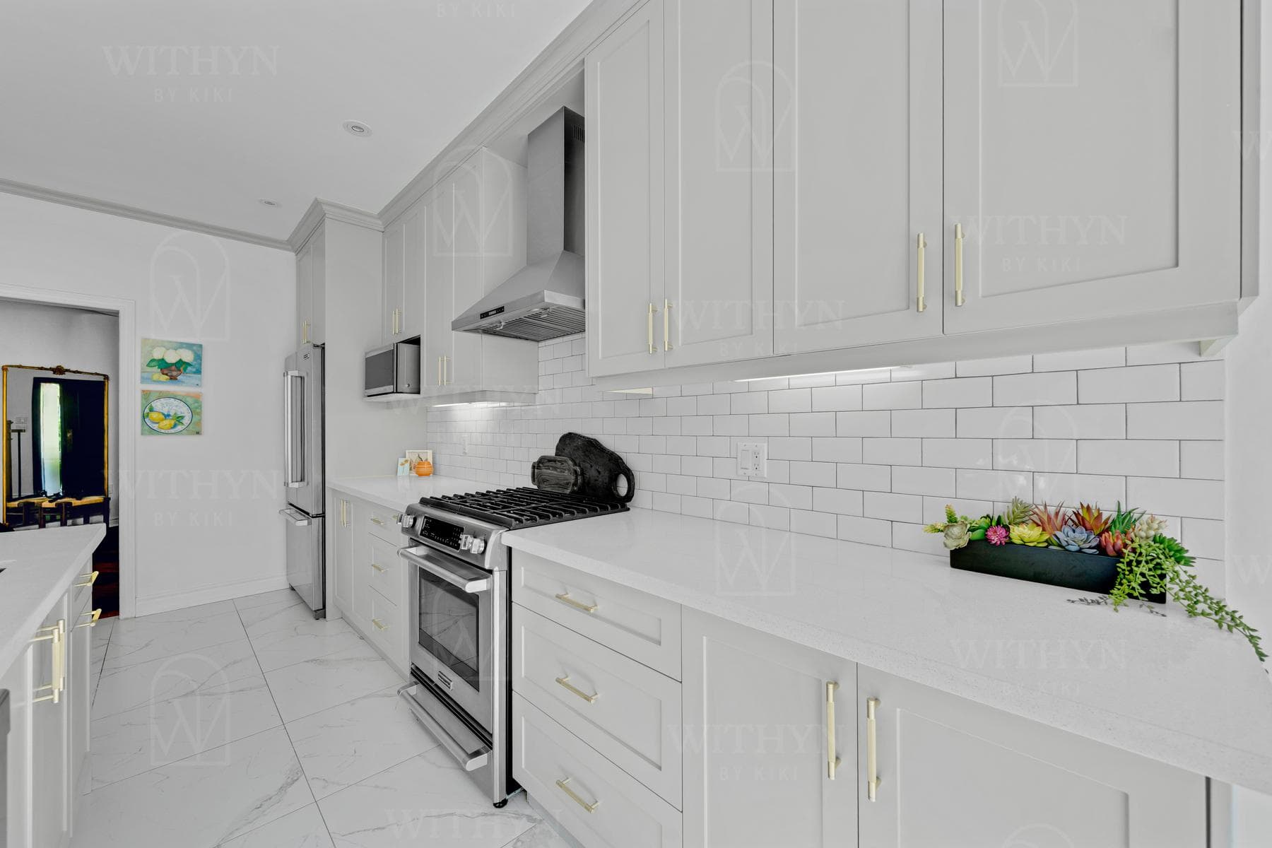 Markham, ON—Residence - kitchen - Interior Design by Kiki Plytas - Withyn Design