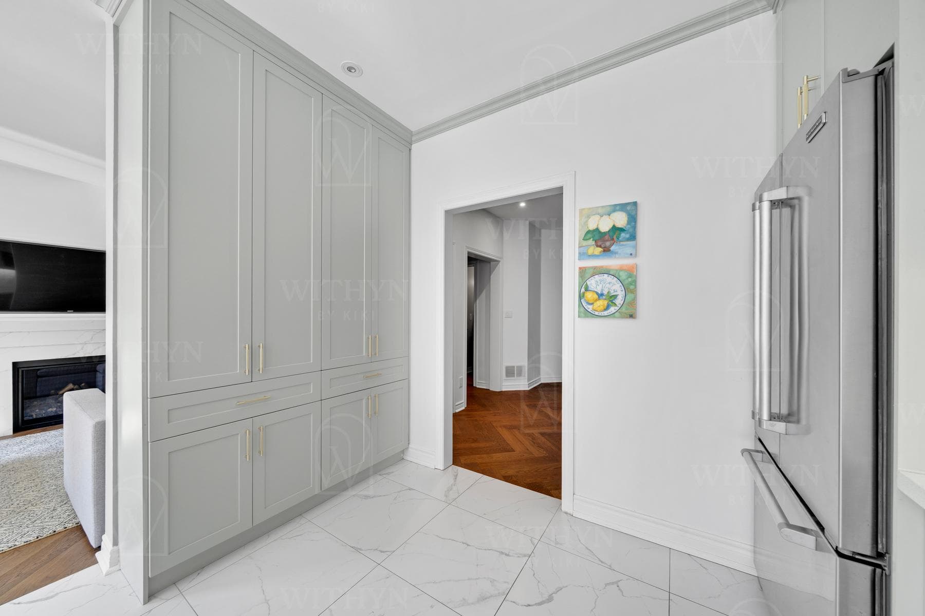 Markham, ON—Residence - kitchen - Interior Design by Kiki Plytas - Withyn Design