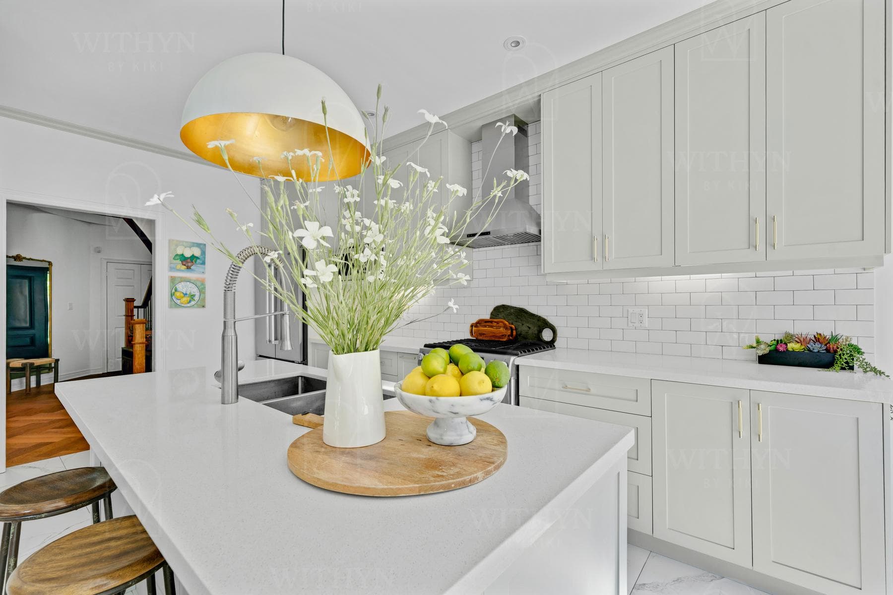 Markham, ON—Residence - kitchen - Interior Design by Kiki Plytas - Withyn Design