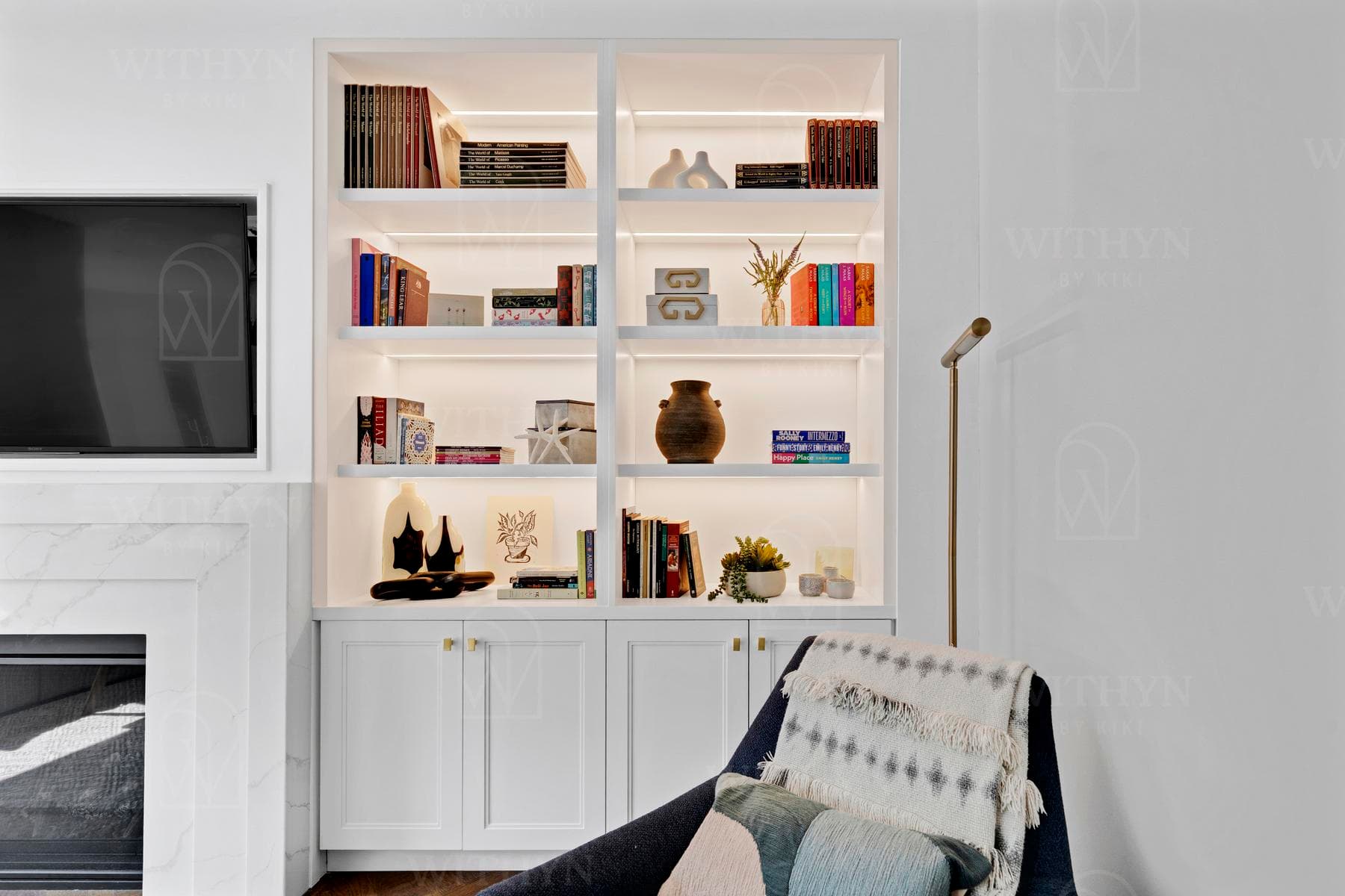 Markham, ON—Residence - living-room - Interior Design by Kiki Plytas - Withyn Design