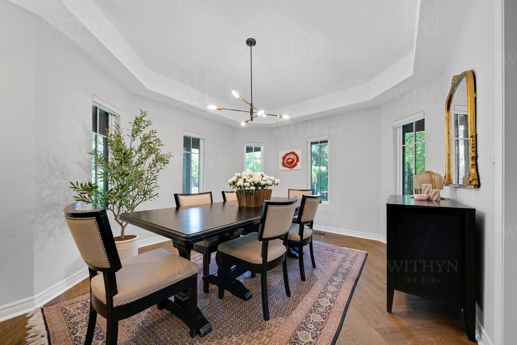 Markham, ON—Residence - dining-room - Interior Design by Kiki Plytas - Withyn Design