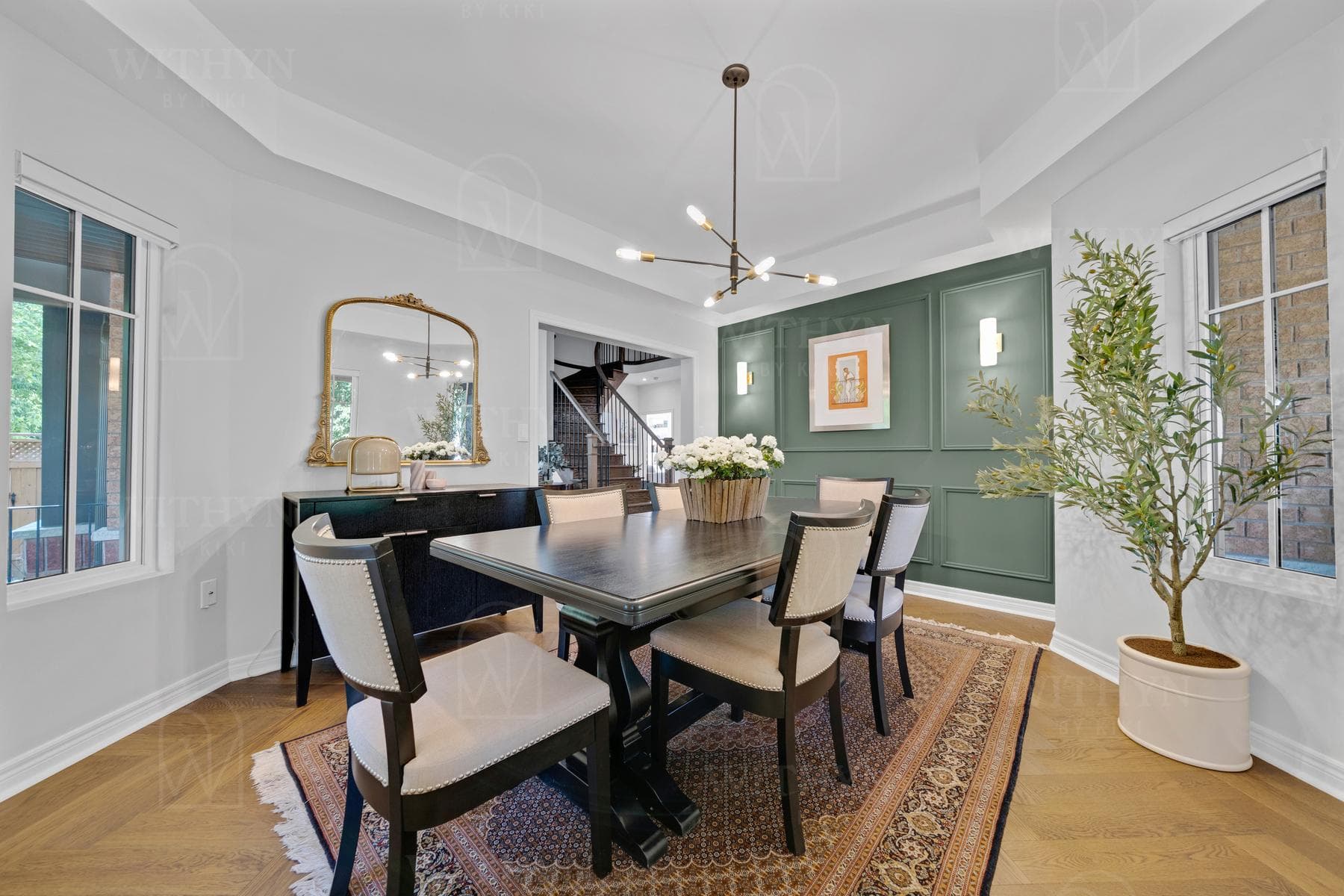 Markham, ON—Residence - dining-room - Interior Design by Kiki Plytas - Withyn Design