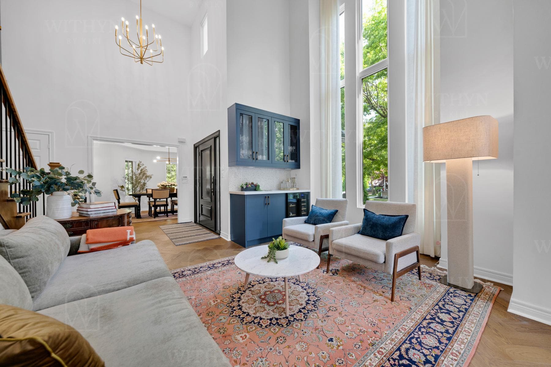 Markham, ON—Residence - living-room - Interior Design by Kiki Plytas - Withyn Design