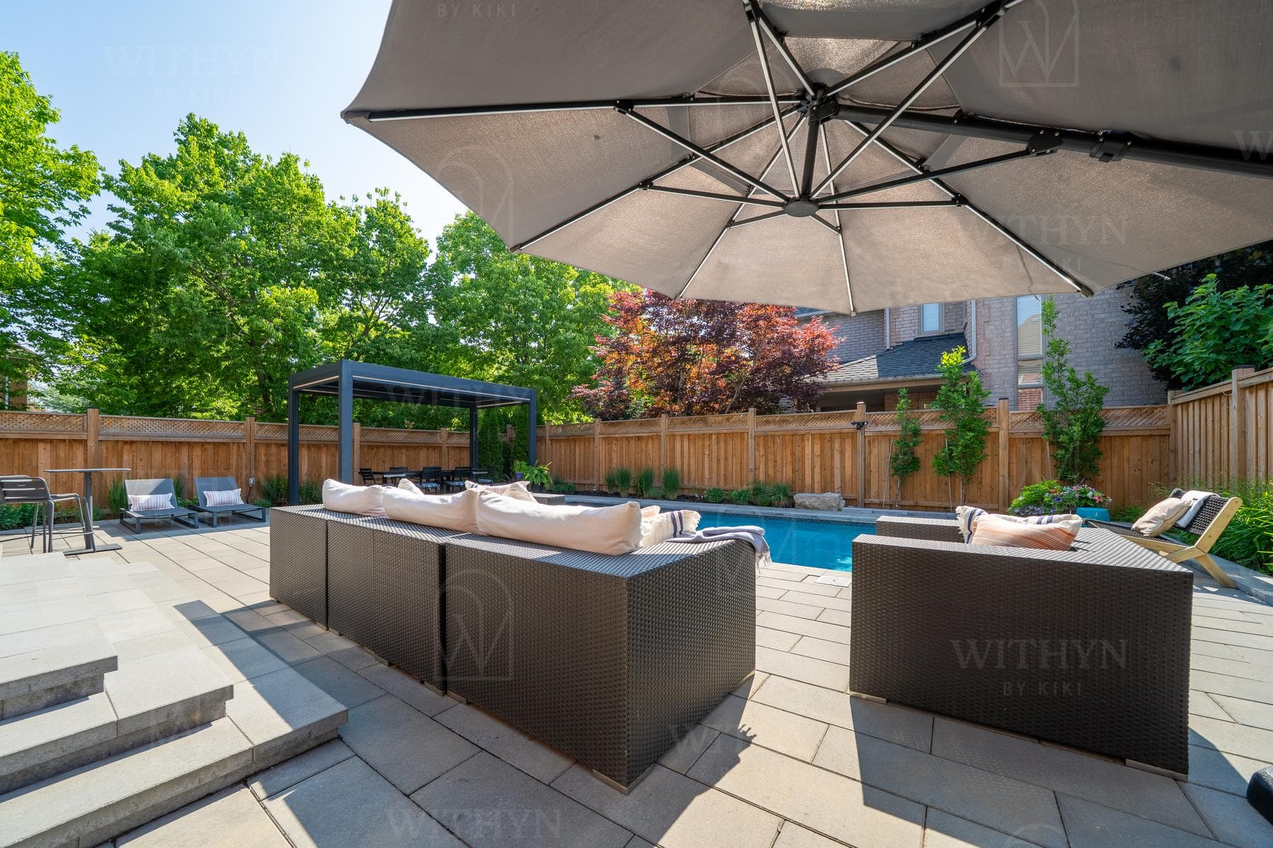 Markham, ON—Residence - outdoor - Interior Design by Kiki Plytas - Withyn Design
