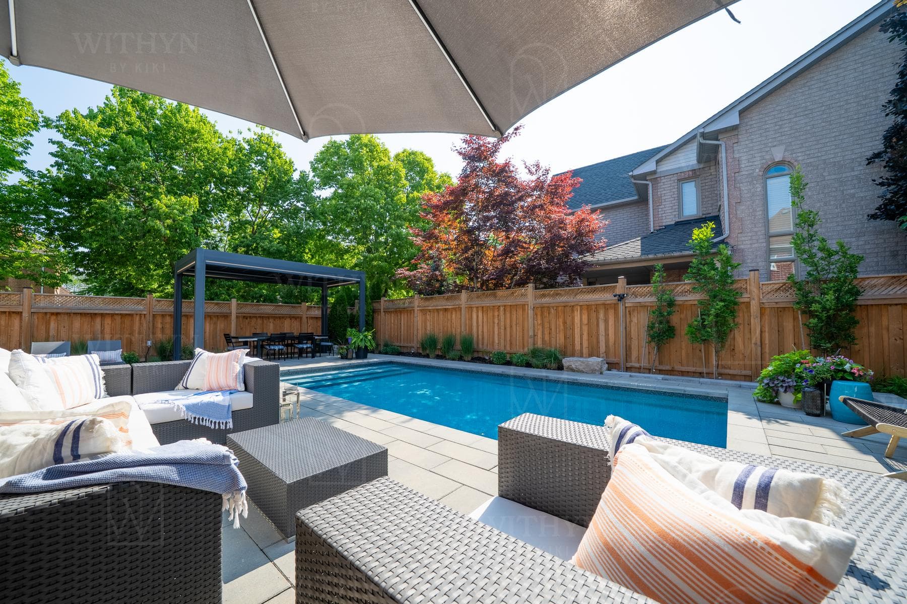 Markham, ON—Residence - outdoor - Interior Design by Kiki Plytas - Withyn Design