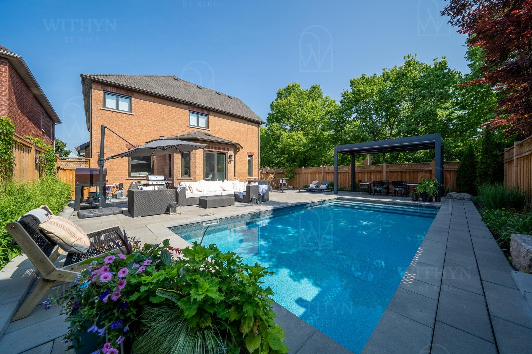 Markham, ON—Residence - outdoor - Interior Design by Kiki Plytas - Withyn Design