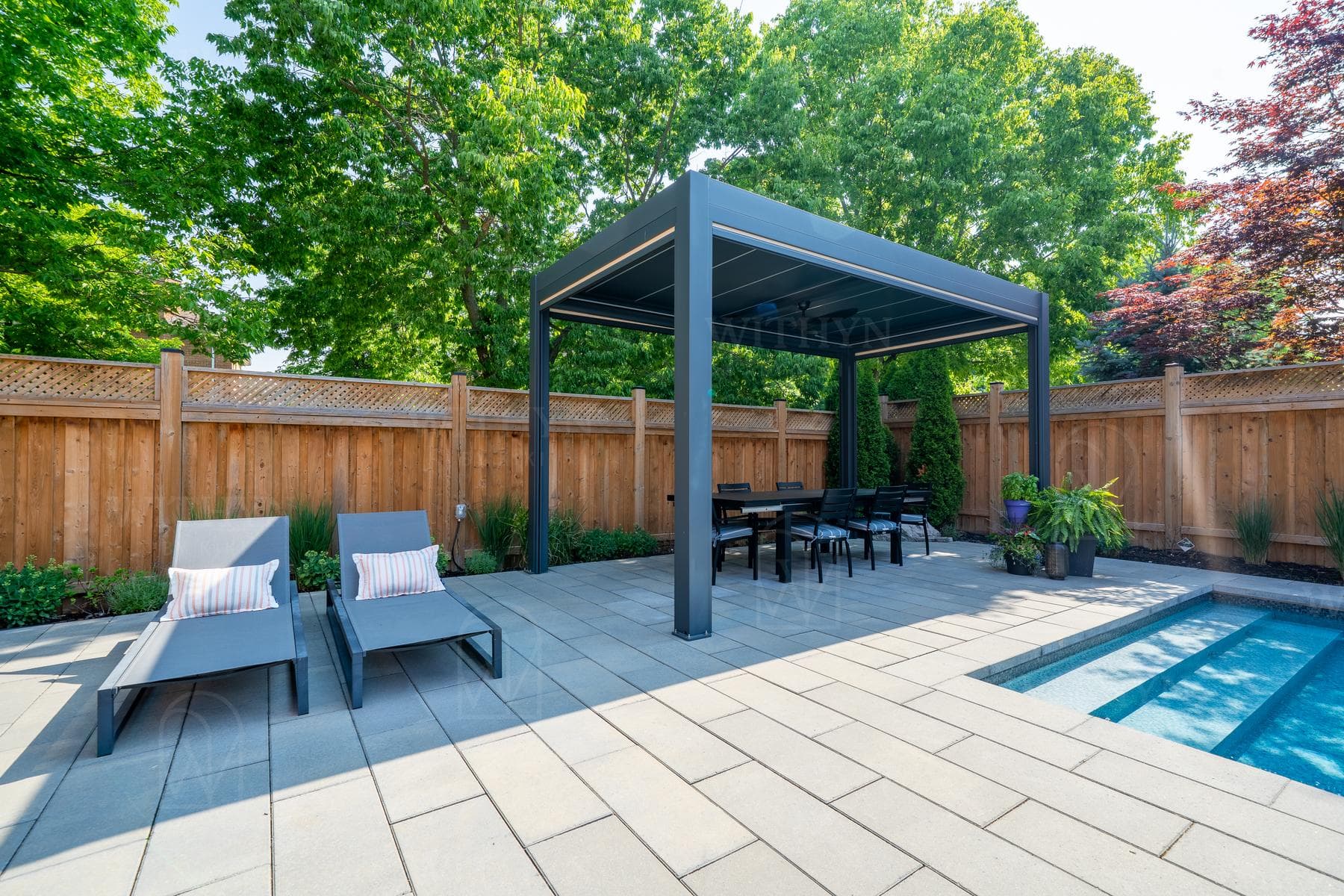 Markham, ON—Residence - outdoor - Interior Design by Kiki Plytas - Withyn Design