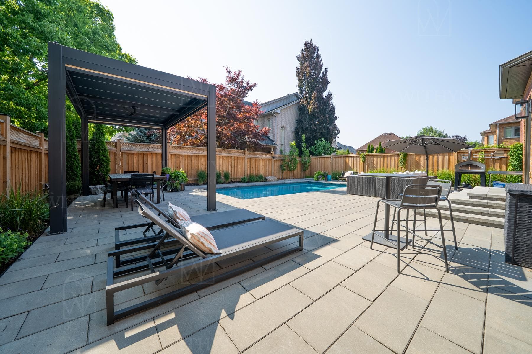 Markham, ON—Residence - outdoor - Interior Design by Kiki Plytas - Withyn Design