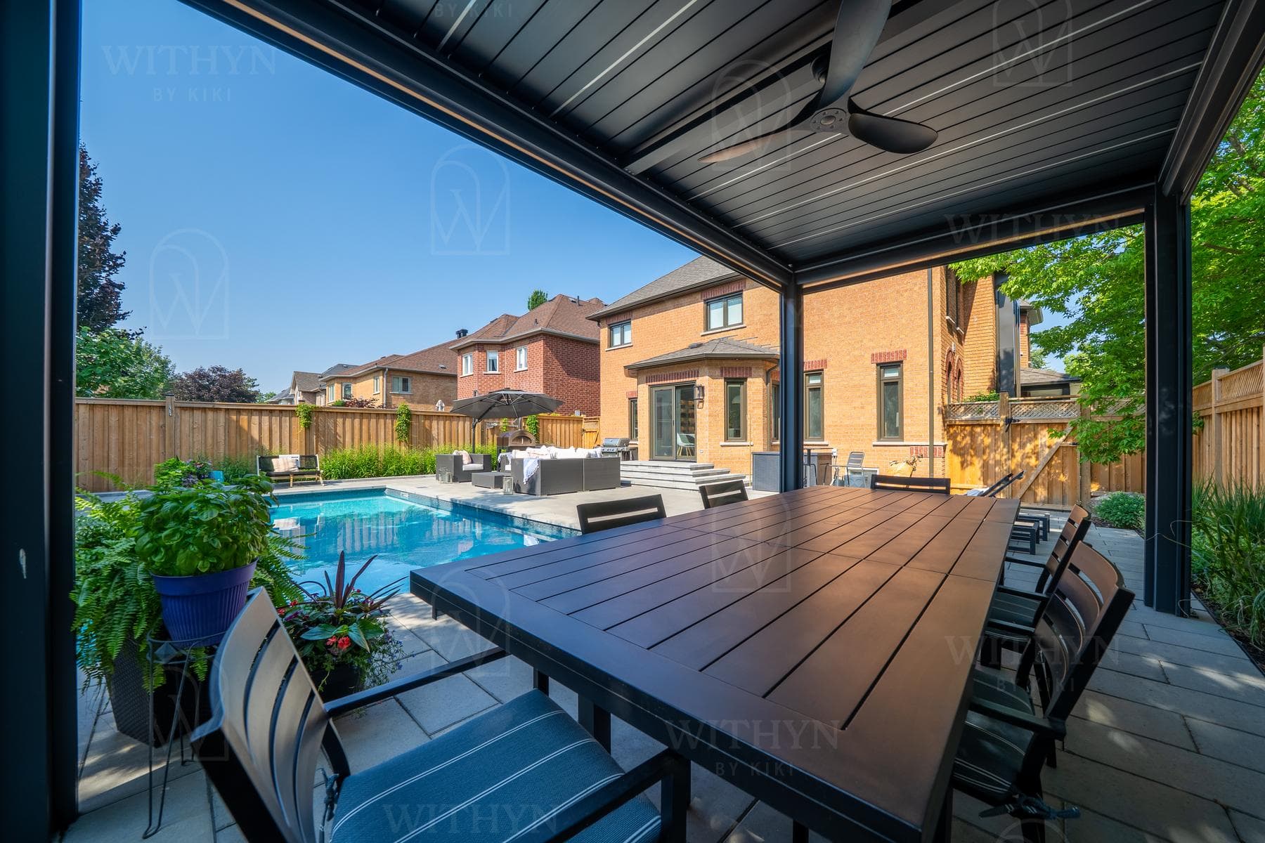 Markham, ON—Residence - outdoor - Interior Design by Kiki Plytas - Withyn Design